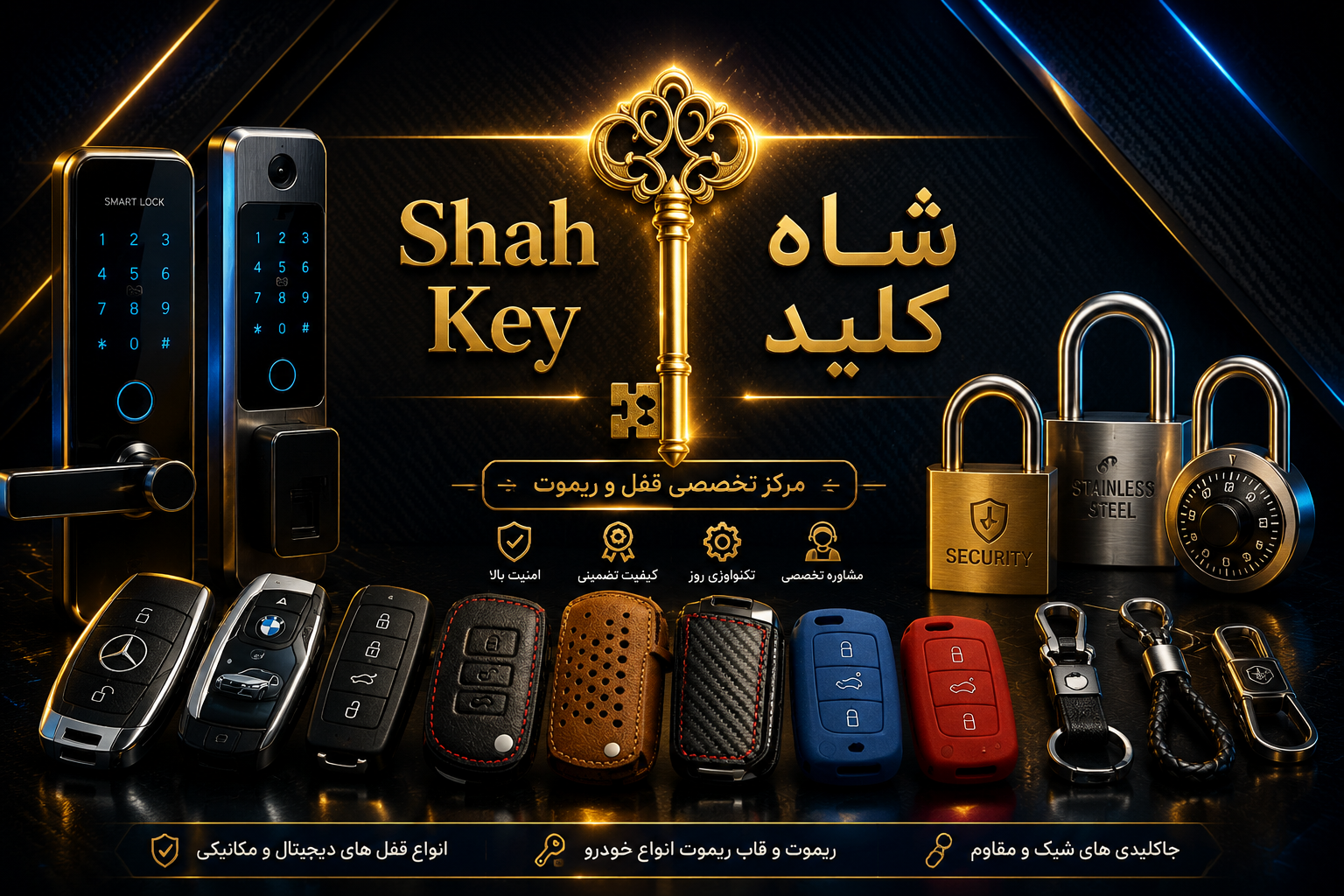 اصفهان قفل و ریموت